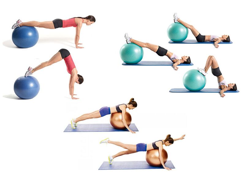 For the treatment of osteochondrosis of the spine, exercises of the exercise therapy complex are performed